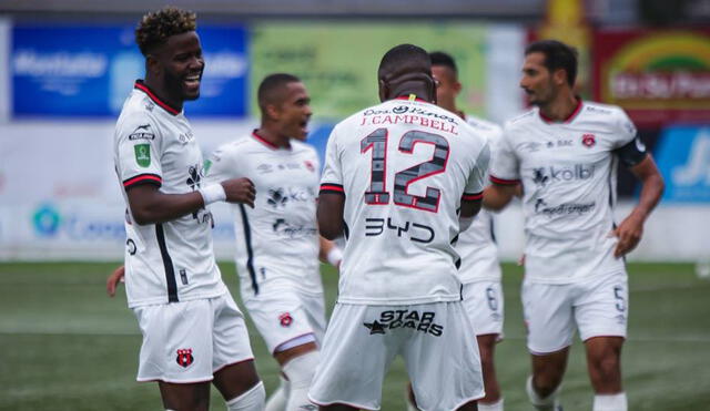 La Liga sumó ocho puntos con este triunfo ante Pérez Zeledón. Foto: Alajuelense