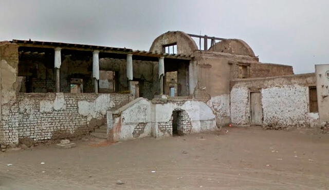 Pese a ser declarado patrimonio cultural de la nación, la casa hacienda de Carabayllo está en abandono. Foto: VRIP UNMSM