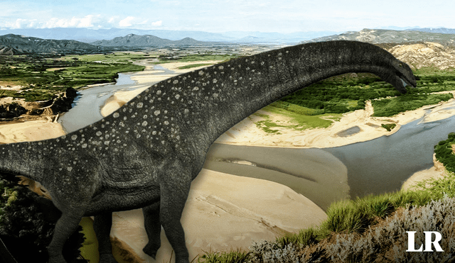 El titanosaurio de Bagua es el único dinosaurio cuyos restos fósiles se han encontrado en territorio peruano hasta ahora. Foto: composición de Alvaro Lozano / La República