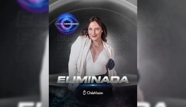 Trinidad recibió el 94 por ciento de los votos para ser eliminada de 'Gran hermano' Chile. Foto: Twitter