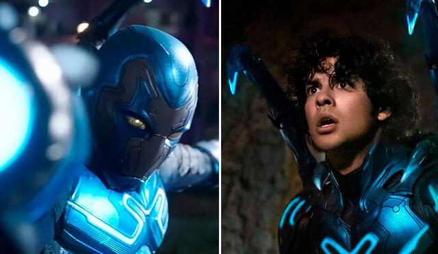 Xolo Maridueña, protagonista de 'Blue Beetle', se hizo de gran popularidad con la serie 'Karate Kid' de Netfix. Foto: composición LR/Warner Bros.