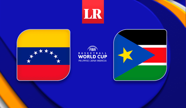 Venezuela vs. Sudán del Sur chocaron por un juego amistoso de baloncesto. Foto: composición LR/FIBA