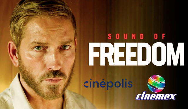 'Sound of freedom' es una producción de Angel Studios. Foto: composición LR/Angel Studios/Cinemex/Cinépolis