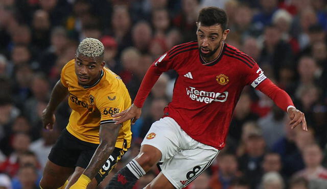 Manchester United y Wolves jugaron en Old Trafford. Foto: Manchester United