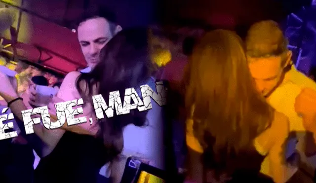 Mark Vito fue captado con misteriosa mujer, con quien estuvo toda la noche en discoteca. Foto: composición LR/captura de ATV