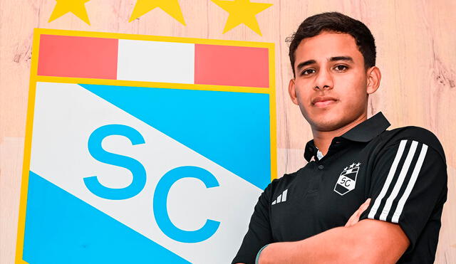  Jhilmar Lora debutó con el club rimense en el 2019. Foto: Sporting Cristal.   