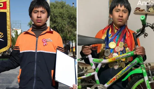 Daniel Barrientos solicita apoyo para poder participar en campeonato de matemáticas en Polonia. Foto: composición LR/Facebook/captura de Twitter