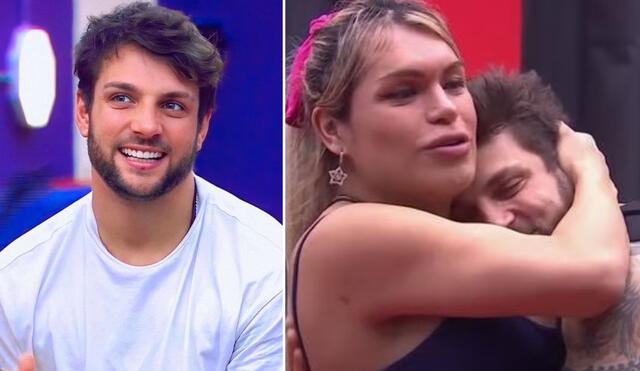 Nicola Porcella construyó un vínculo muy cercano con Wendy Guevara durante su participación en 'La casa de los famosos'. Foto: composición LR/captura Telemundo