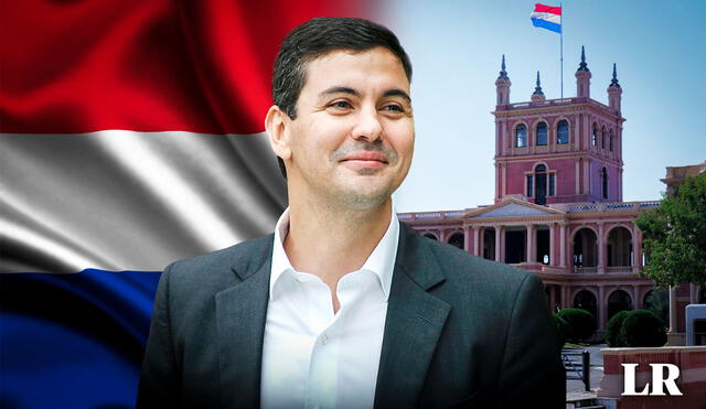 Santiago Peña se convertirá en el nuevo presidente de Paraguay, tras ganar las Elecciones Generales 2023. Foto: composición LR/EFE