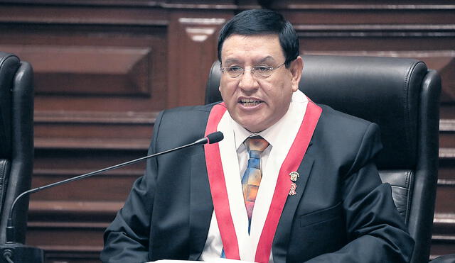 Alejandro Soto encabeza la Mesa Directiva del Congreso. Foto: archivos La República. Foto: Aldair Mejía