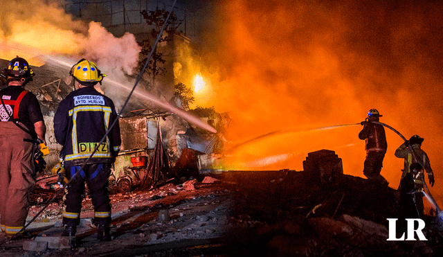 La cifra de fallecidos tras la explosión en San Cristóbal ascendió a 12. Foto: composición de Jazmín Ceras/La República/AFP