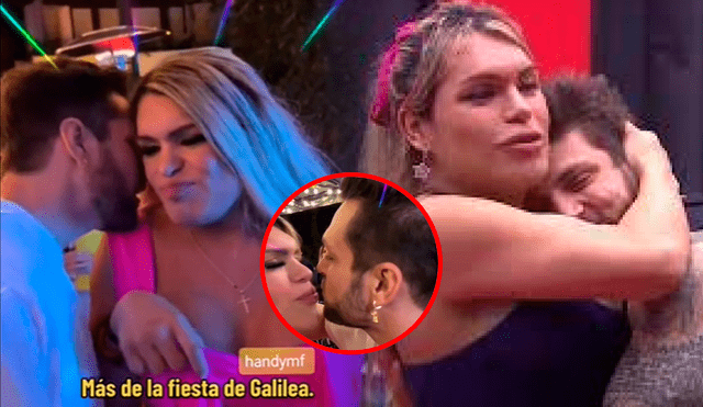 Nicola Porcella y Wendy estuvieron en fiesta con los integrantes de 'La casa de los famosos'. Foto: composición LR/TikTok/Televisa - Video: TikTok