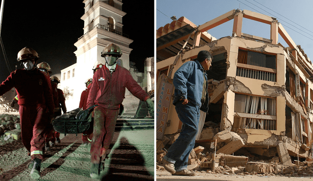 Terremoto tuvo una magnitud de 7.0. Foto: composición LR/Andina