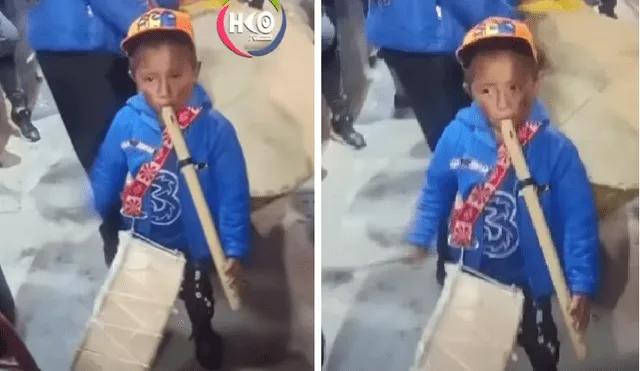 Niño fue bautizado como 'El pequeño chiroquito'. Foto: composición LR/captura/Hco Tv - Video: Hco Tv