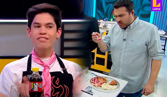 Josi Martínez hizo el peor plato de 'El gran chef: famosos'. Foto: captura/Latina