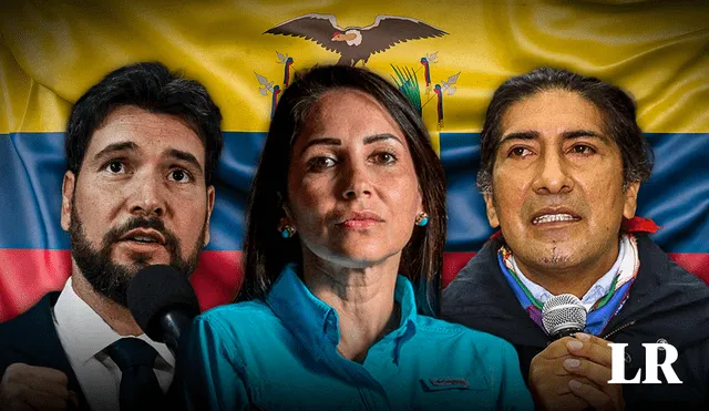 Elecciones en Ecuador. El domingo 20 de agosto el país sudamericano escogerá a su próximo presidente. Foto: composición LR/AFP/EFE/El País