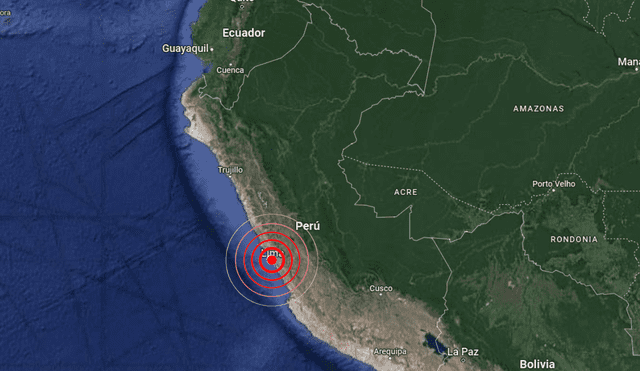 Un sismo suele suceder tras el choque de dos placas tectónicas. Foto: Composición LR/Google Maps