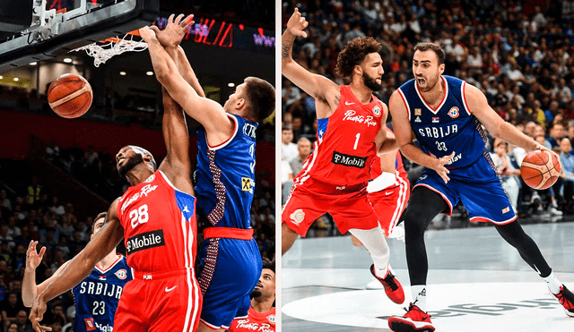 Repasa las principales incidencias del amistoso entre Puerto Rico vs. Serbia EN VIVO. Los boricuas se preparan para su debut en el Mundial de Baloncesto 2023. Foto: composición LR/Serbia basket