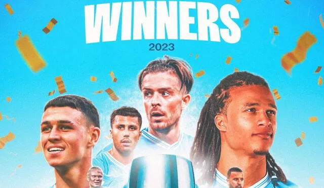 Manchester City logró su primer título de la temporada 2023-2024. Foto: Manchester City.