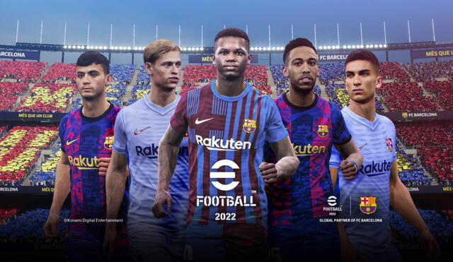 El estadio Spotify Camp Nou será uno de los escenarios protagonistas en eFootball, un reflejo de la duradera alianza entre el FC Barcelona y Konami. Foto: Konami