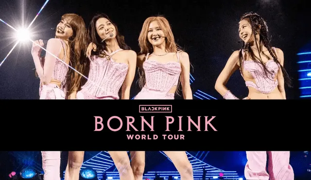 El aclamado grupo de k-pop BLACKPINK realizó más de 60 conciertos como parte de su gira 'Born Pink'. Foto: composición LR/YG