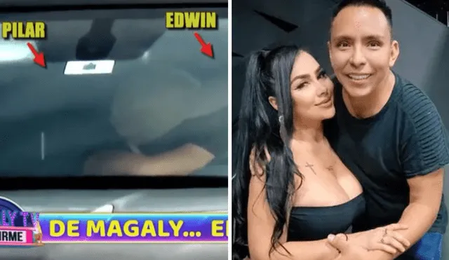 Edwin Sierra y Pilar Gasca anunciaron el fin de su relación hace ocho días. Foto: composición LR/captura de ATV/Instagram - Video: ATV