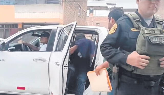 Detenidos. Los malos policías son investigados por cohecho propio y serían dados de baja. Foto: difusión