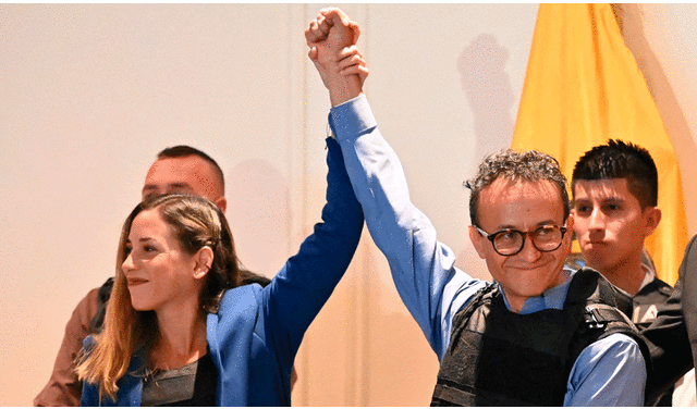 El CNE informó que, pese la candidatura de Zurita, en las boletas aparecerá el rostro de Fernando Villavicencio, porque ya se imprimieron las cédulas. Foto: AFP