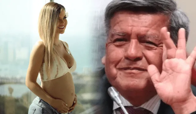 Brunella Horna confirmó que tiene 5 meses de embarazo. Foto: composición LR/Instagram/Panamericana TV
