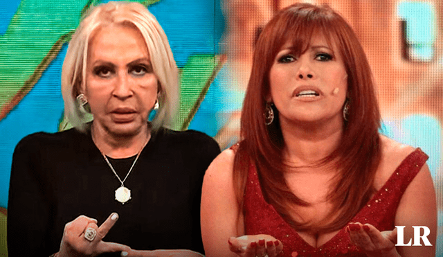 Un antiguo ampay fue el motivo de un tenso momento entre Magaly Medina y Laura Bozzo. Foto: composición Álvaro Lozano/LR/Difusión