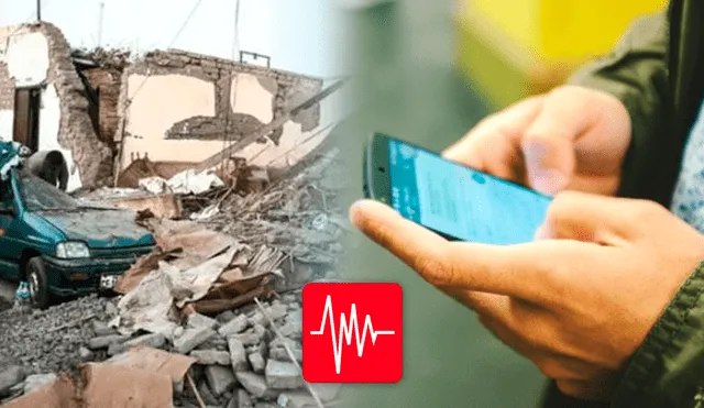 La herramienta alertas de sismos está disponible en los teléfonos Android. Foto: composición LR/Archivo GLR/El País