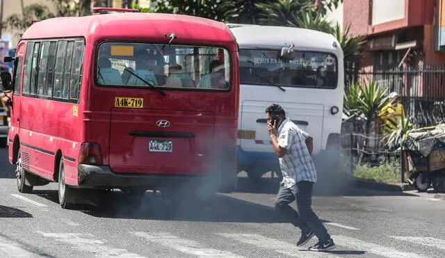 Contaminación del aire está presente mayormente en Lima Este. Foto: La República