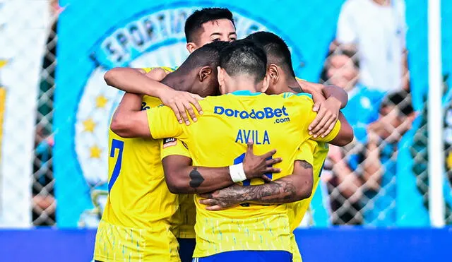 El club rimense ha jugado con camiseta amarilla tres partidos en este 2023. Foto: Sporting Cristal