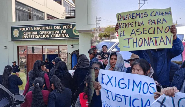 Familiares de mujer asesinada exigen justicia. Foto: composición LR