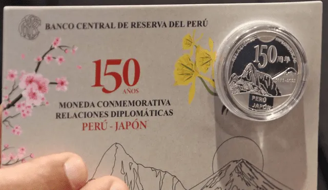 Esta es la moneda que tiene un valor de S/147 en el mercado. Foto: Andina