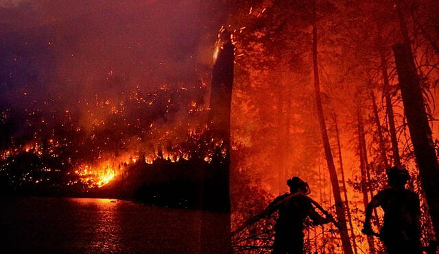 Incendios forestales en Canadá, más de 1.000 están activos en el país. Foto: Composición de Fabrizio Oviedo/LR - Video: EFE