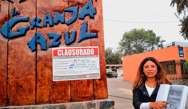 Reconocido restaurante expuso denuncia contra la Municipalidad de Ate. Foto: Bárbara Mamani/La República - Video: Bárbara Mamani/La República