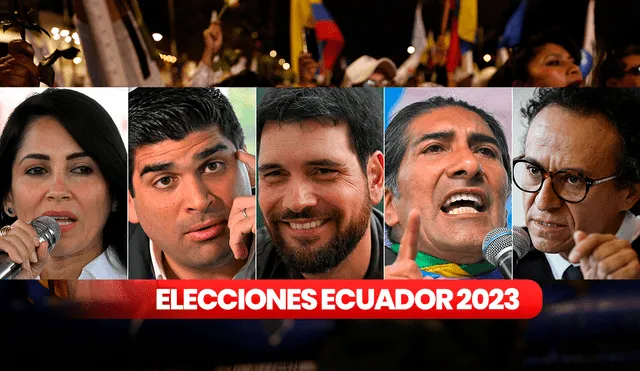 Este domingo 20 de agosto se realizarán las elecciones generales en Ecuador. Foto: Composición de Luis Guerrero/LR