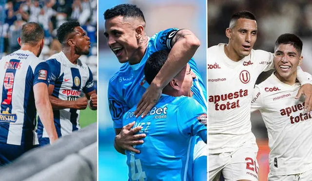 Alianza Lima jugará contra Cienciano por la fecha 10 del Clausura. Foto: composición LR/Alianza Lima/Sporting Cristal/Universitario