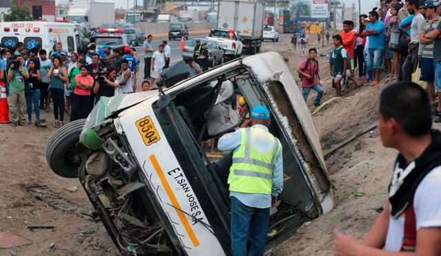 Los accidentes de tránsito incrementaron en los primeros meses del 2023. Foto: El Peruano