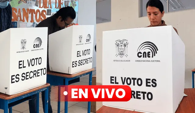 Conoce las últimas noticias de las elecciones de Ecuador 2023. Foto: composición LR/ El Universo