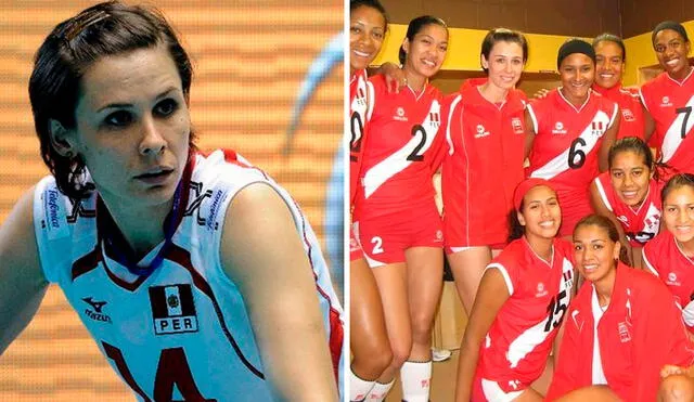 Elena Keldibekova aseguró que no hay buenas armadoras en la selección peruana de vóley. Foto: composición LR/Elena Keldibekova/Facebook/Instagram