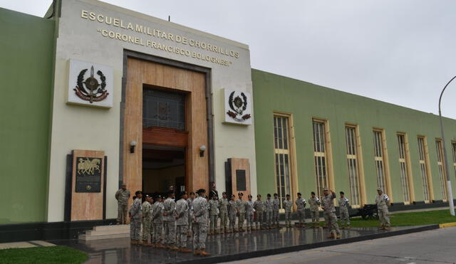 La mayoría de ciudadanos que se unen al Servicio Militar Voluntario son jóvenes en edad universitaria. Foto: Escuela Militar de Chorrillos