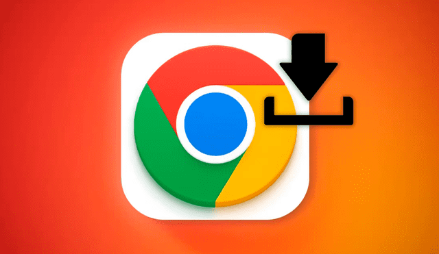 La última actualización de Google Chrome presenta los avisos de descargas en la parte superior derecha del navegador. Foto: Cultura informática