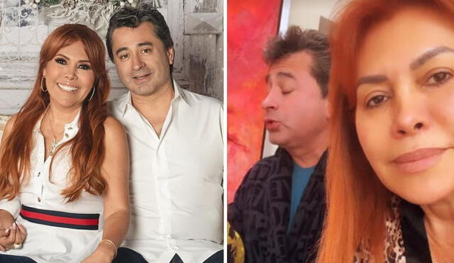 Magaly Medina y Alfredo Zambrano tienen una relación estable de varios años de casados. Foto: composición LR/Magaly Medina/Instagram - Video: Magaly Medina/Instagram