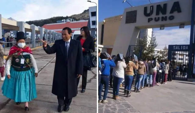 El último examen de admisión de la UNA, en Puno, se desarrolló sin mayores inconvenientes. Foto: composición LR/UNA Puno