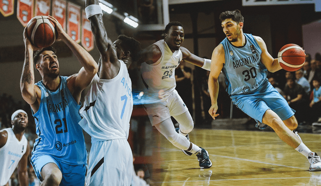 Repasa el minuto de la final del Preolímpico de Básquet 2023 entre Argentina vs. Bahamas EN VIVO. Foto: composición LR/Argentina Básquet