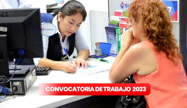 La Sunat está buscando 26 consultores hasta el 22 de agosto. Conoce los plazos y requisitos para postular a esta convocatoria laboral. Foto: composición LR/Andina