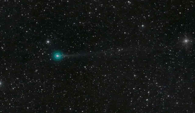 El cometa C/2023 P1 (Nishimura) hará su máximo acercamiento al Sol y luego se aproximará a la Tierra. Foto: Dan Bartlett / NASA