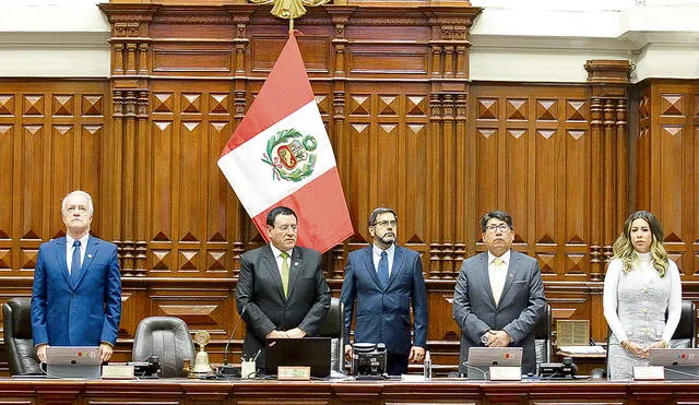Sobrevive. La alianza entre APP, Fuerza Popular, Perú Libre y Avanza País le permite a Soto salir airoso por ahora. Foto: difusión